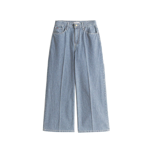 Tommy Hilfiger Jeans Jeans Donna cropped a righe 26 - Francavilla Moda